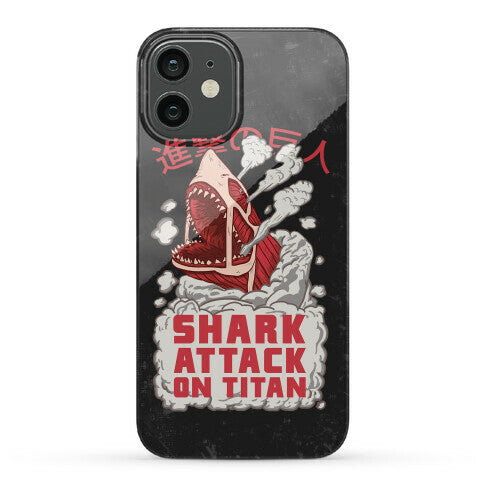 Shark Attack On Titan Phone Case